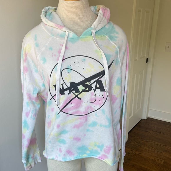 NASA tie dye hoodie